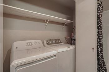 our apartments have a laundry room with a washer and dryer